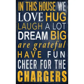 Chargers In This House Wall Décor.