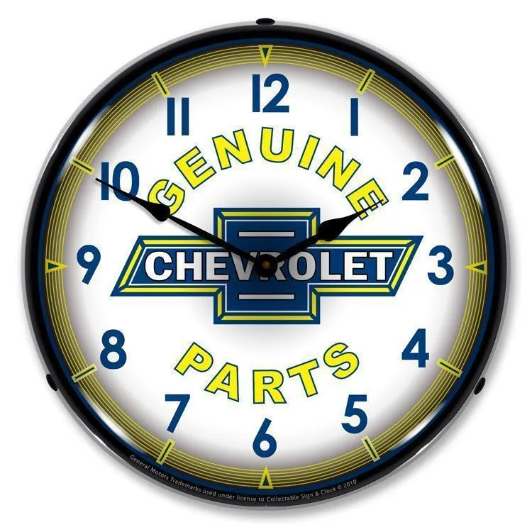 Chevrolet Genuine Parts Backlit LED Clock