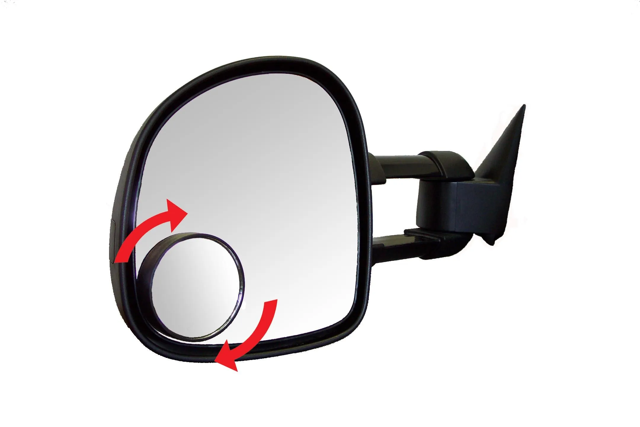 Cipa USA 49302 HotSpots Convex Blind Spot Mirror; Round; 3.75 in.;