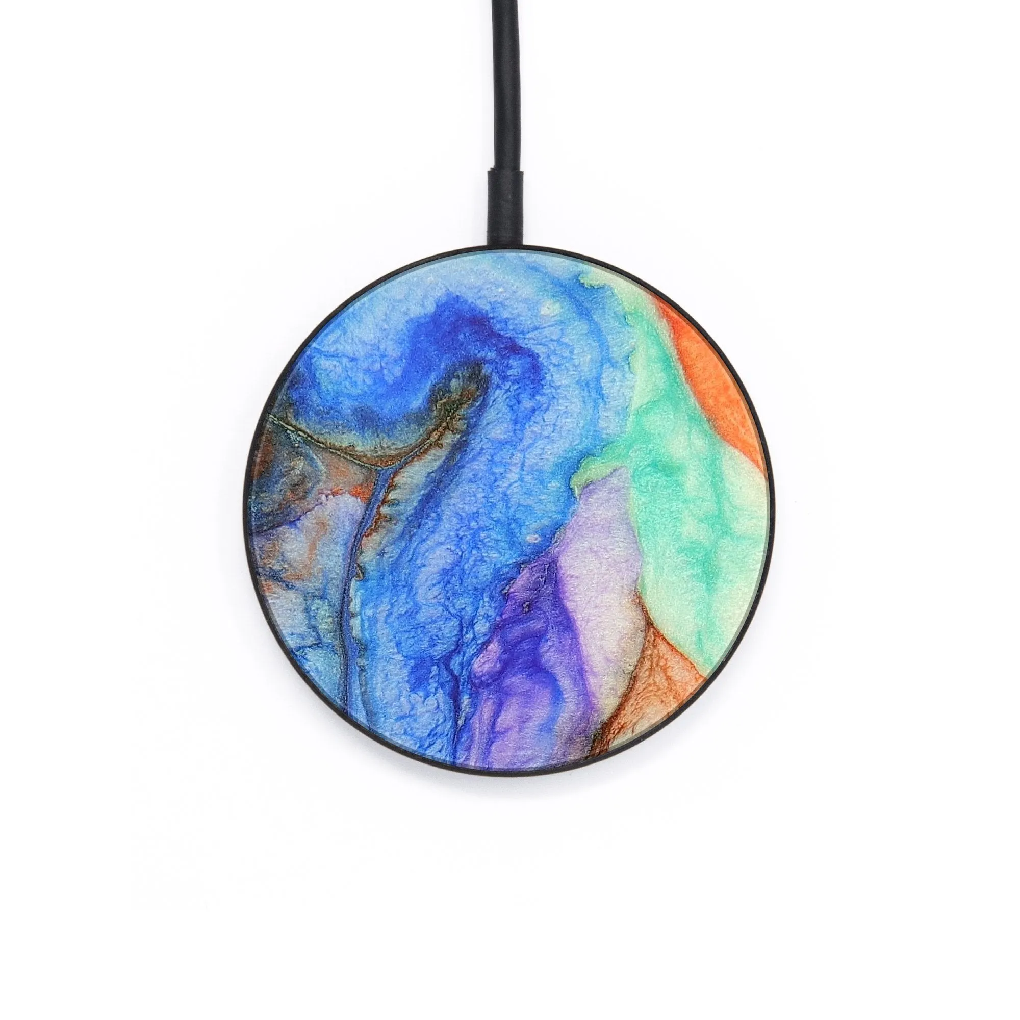 Circle ResinArt Wireless Charger - Keri (Watercolor, 656235)