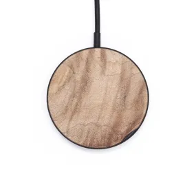 Circle Wood Resin Wireless Charger - Aden (Wood Burl, 671298)