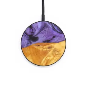 Circle Wood Resin Wireless Charger - Beulah (Purple, 671692)