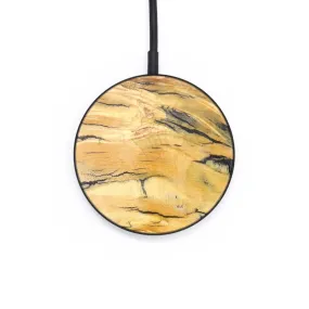 Circle Wood Resin Wireless Charger - Earl (Wood Burl, 671729)