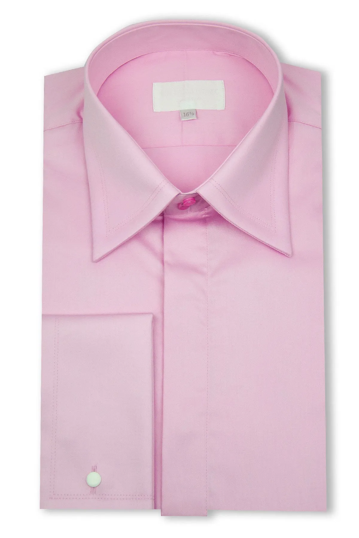 Classic Pink Forward Point Collar Shirt