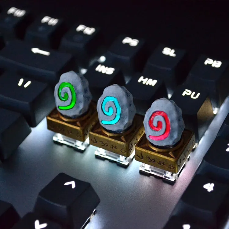 [CLosed][GB] Lil-Moemon Novelty Hearthstone inspired Resin keycap backlit