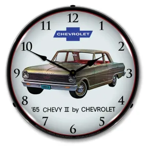 Collectable Sign and Clock - 1965 Chevy II Nova Clock