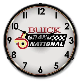 Collectable Sign and Clock - Buick Grand National logo Clock