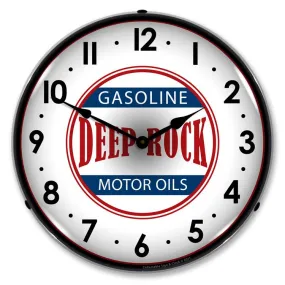 Collectable Sign and Clock - Deep Rock Gas Clock