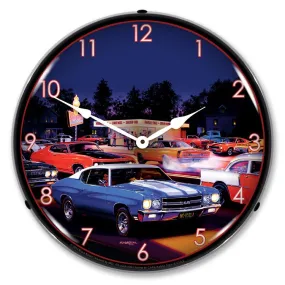 Collectable Sign and Clock - Fast Freds Clock