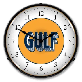 Collectable Sign and Clock - Gulf 1920 Clock