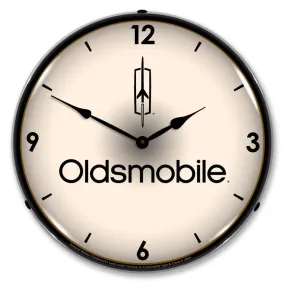 Collectable Sign and Clock - Oldsmobile Clock