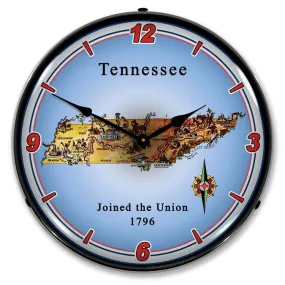 Collectable Sign and Clock - State of Tennessee Clock