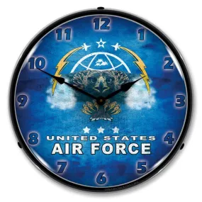 Collectable Sign and Clock - United States Air Force Clock