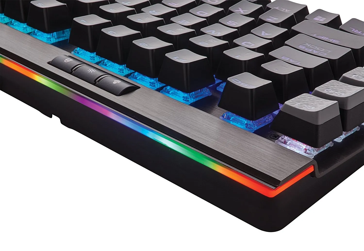 Corsair Keyboard K95 RGB Platinum Mechanical Gaming Keyboard (Black) -  USB Passthrough & Media Controls - Tactile & Quiet - Cherry MX Brown – RGB LED Backlit