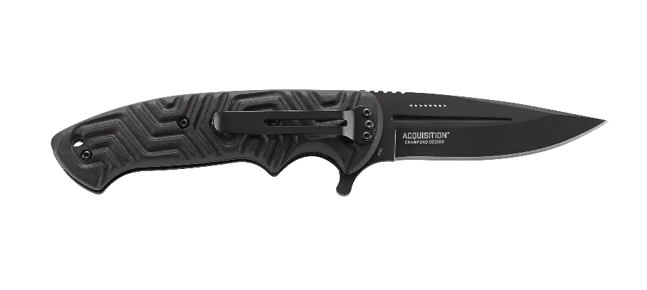 CRKT Acquisition Folding Knife Liner Lock (3.32 Inch Blade)