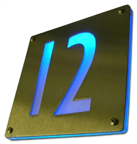 Custom Backlit Number / Signage