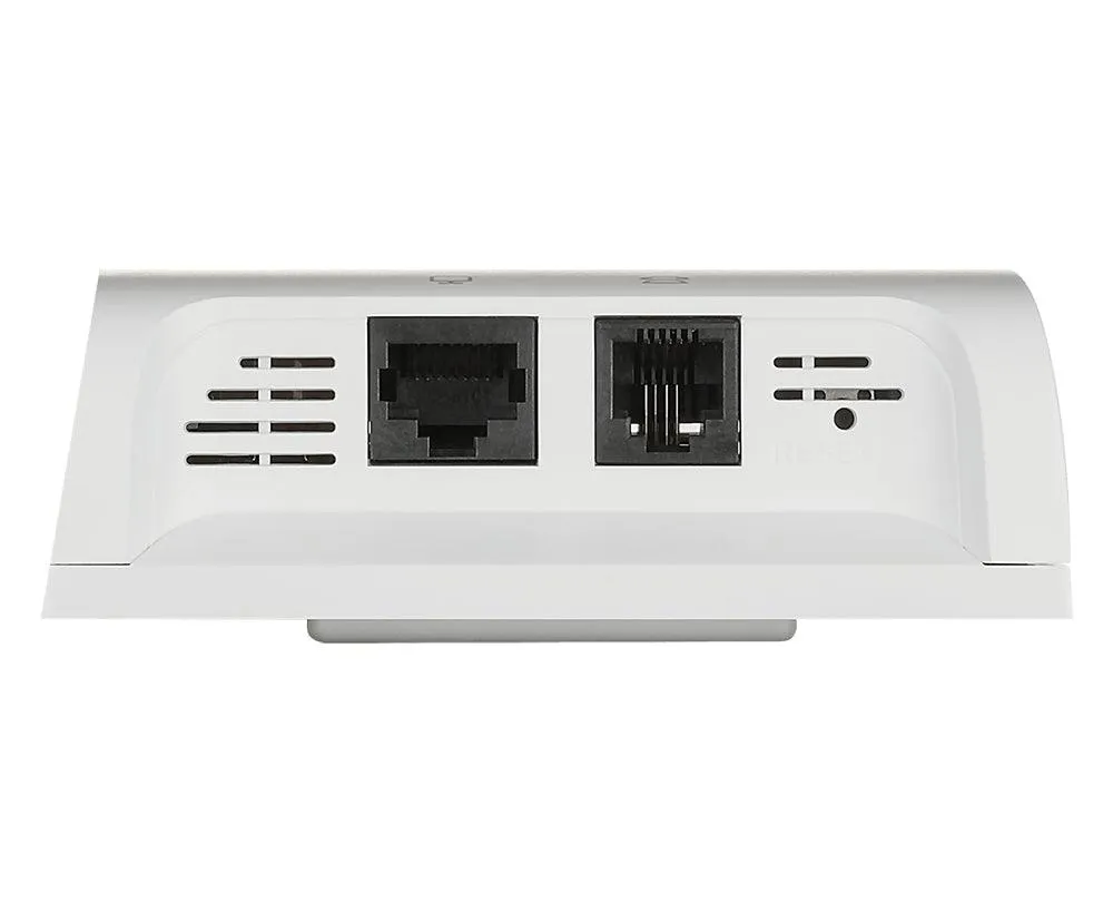 D-LINK Nuclias Connect AC1200 Wave 2 Wall-Plate Access Point | 300Mbps | 867Mbps | 802.3af (DAP-2620)