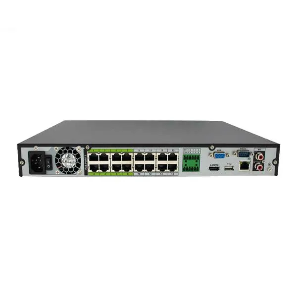 Dahua / 16 Channels / 4K / ePoE NVR / 12MP / 2 SATA / 8TB HDD / NVR4216-16P-I-8TB