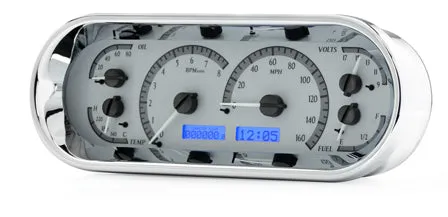 Dakota Digital VHX Universal Recessed Oval Gauges