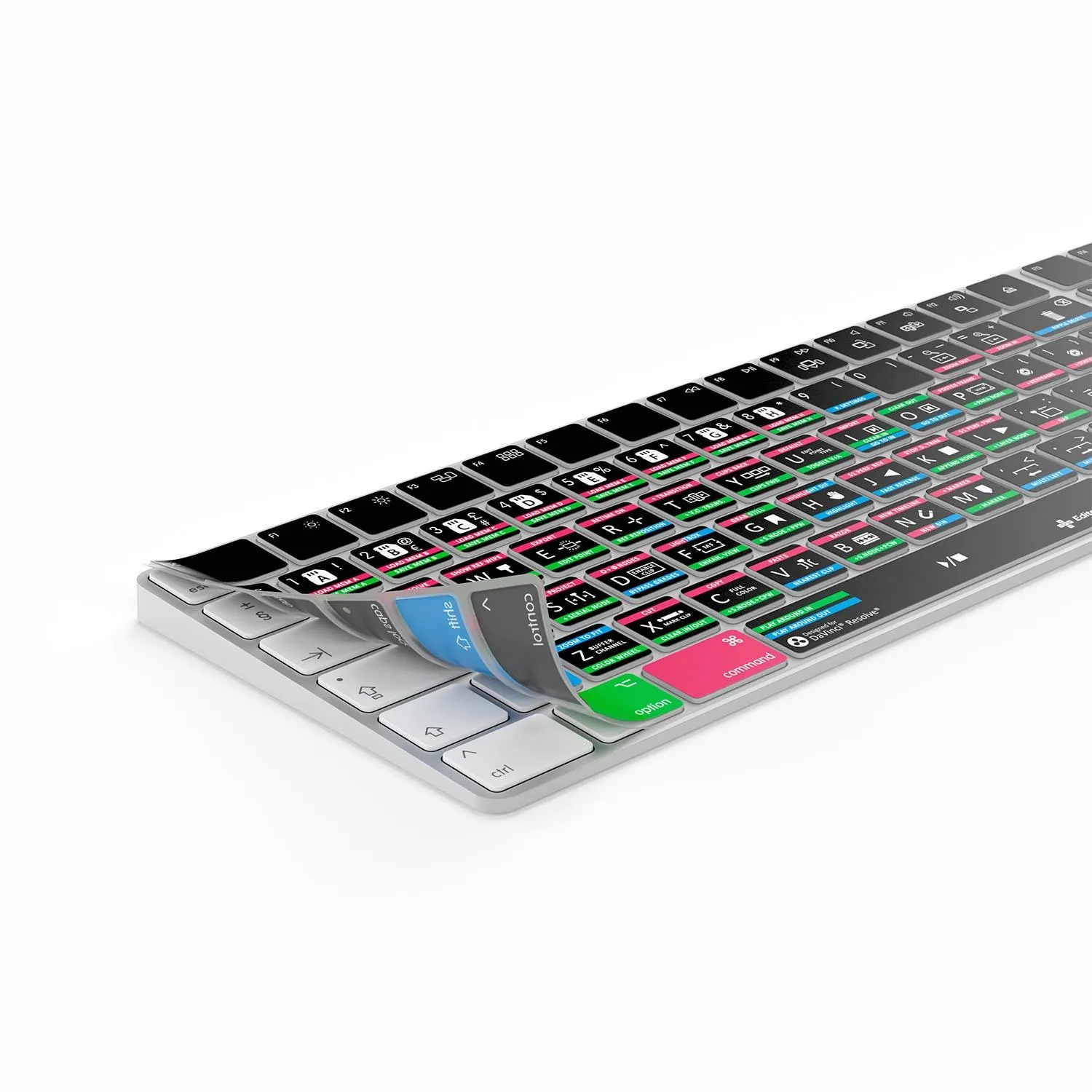 DaVinci Resolve Keyboard Covers for MacBook and iMac