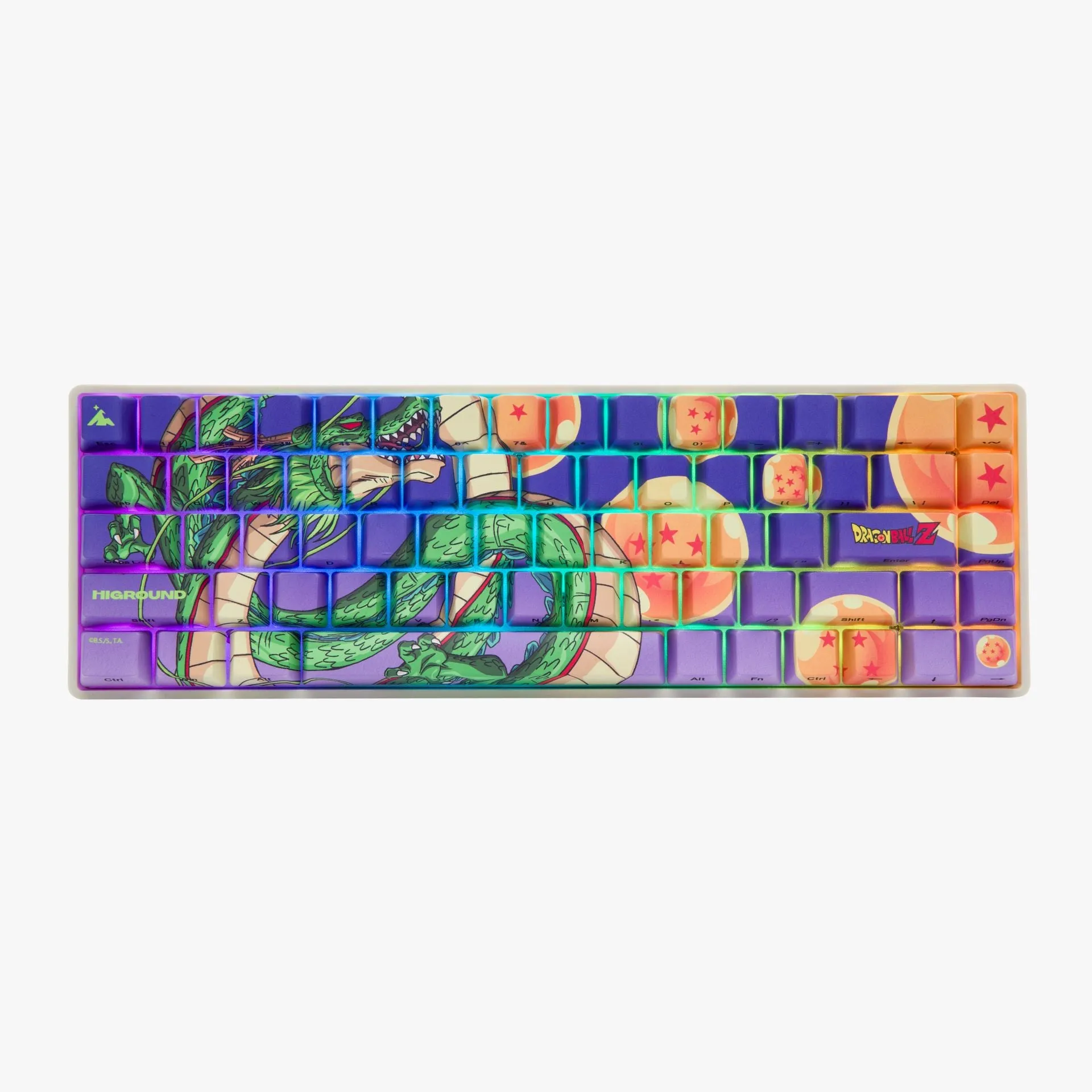 DBZ x HG Basecamp 65 Keyboard - Shenron