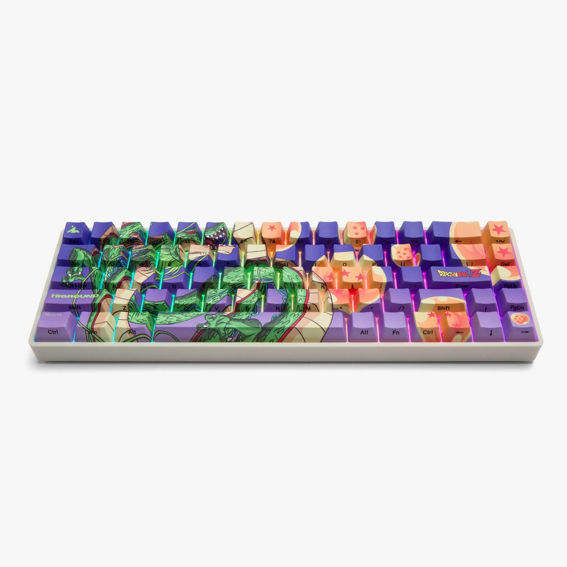 DBZ x HG Basecamp 65 Keyboard - Shenron