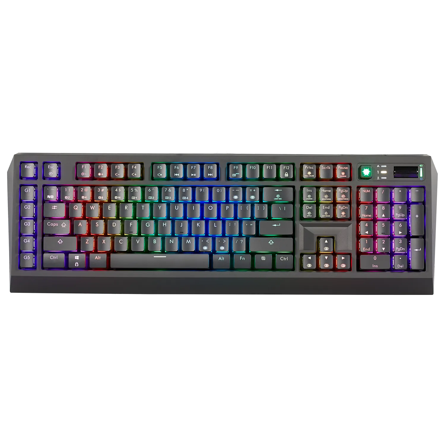 DeathStrike GK760 Wired 110-Keys RGB Mechanical Gaming Keyboard