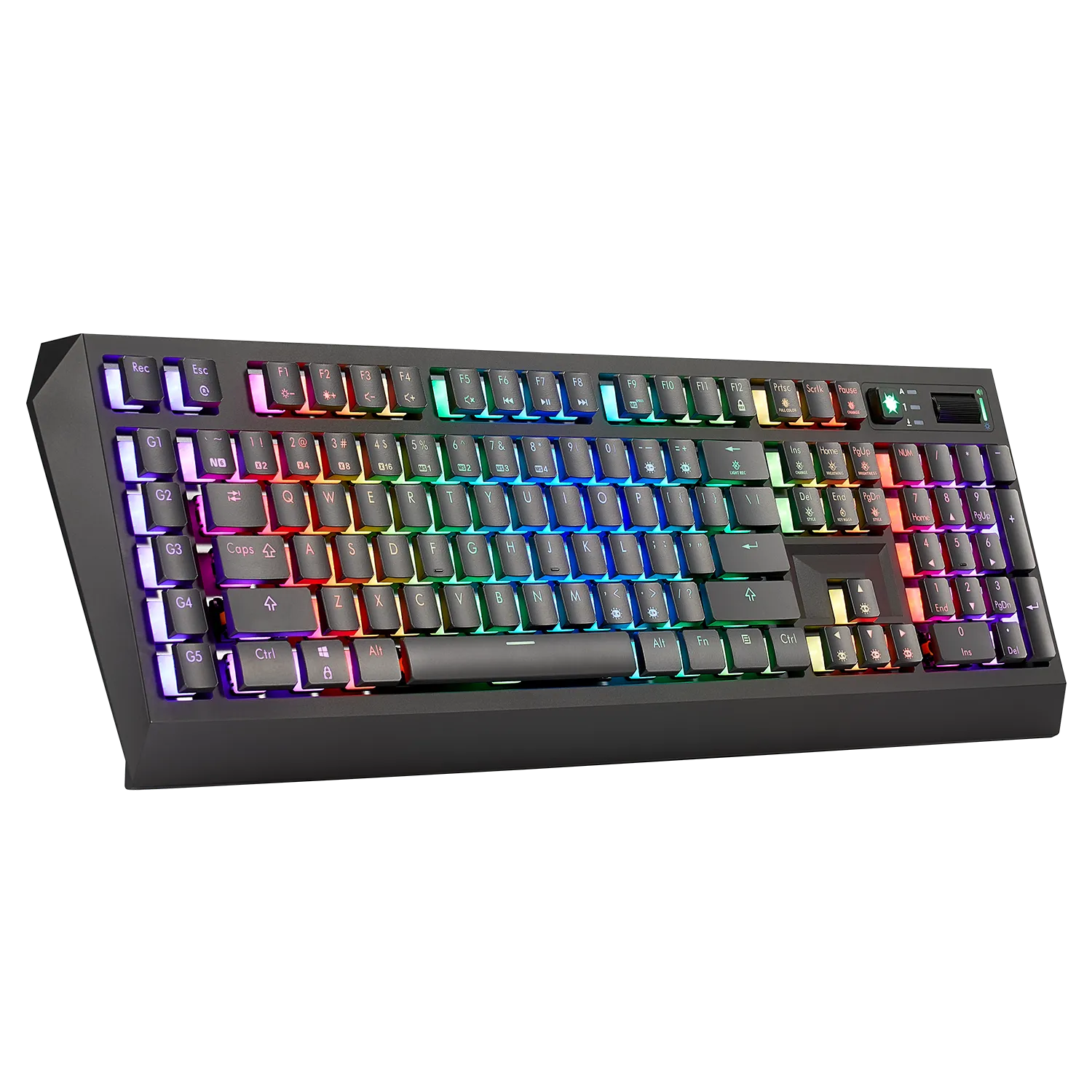 DeathStrike GK760 Wired 110-Keys RGB Mechanical Gaming Keyboard