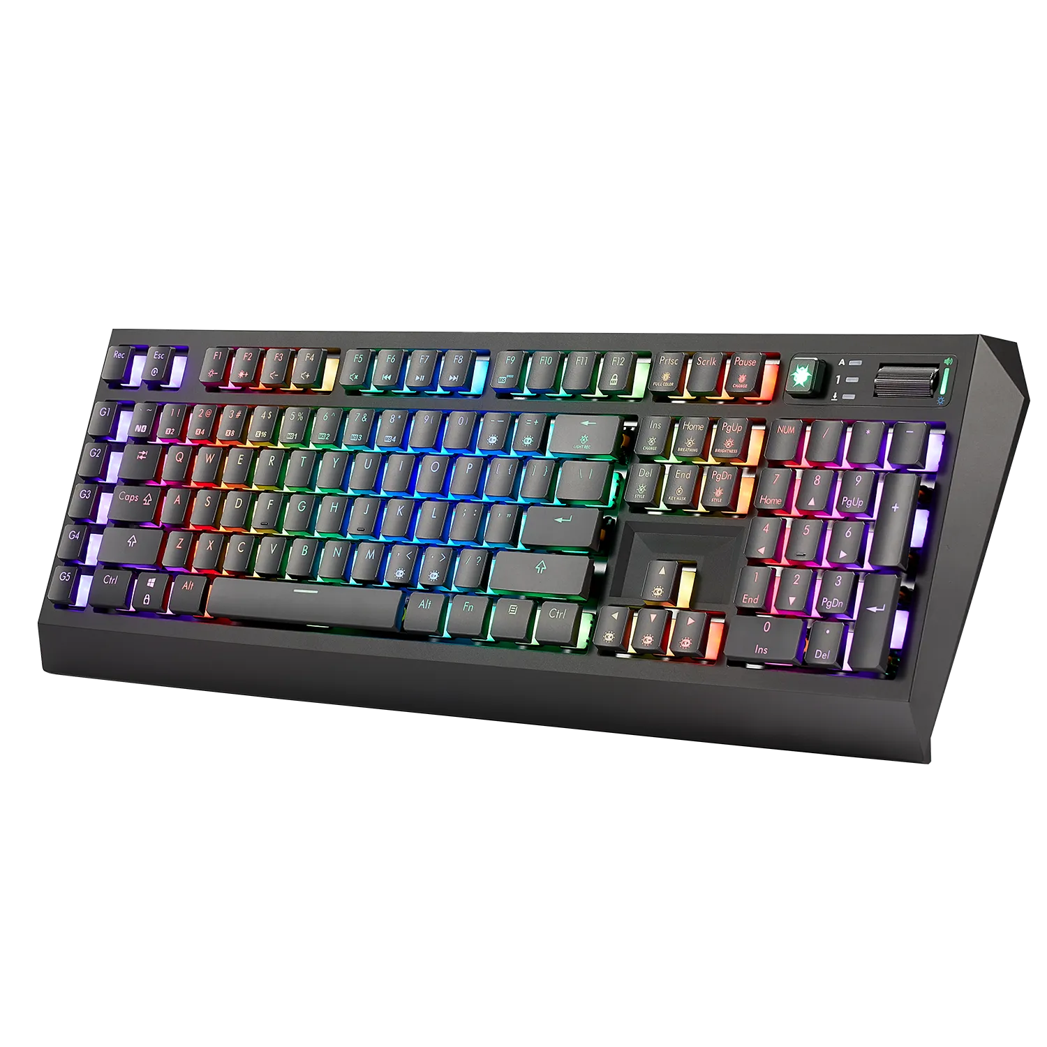 DeathStrike GK760 Wired 110-Keys RGB Mechanical Gaming Keyboard