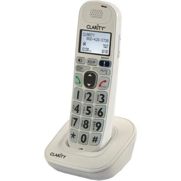 DECT 6.0 D702HS Expandable Handset for Clarity D700 Series Amplified Cordless Phones