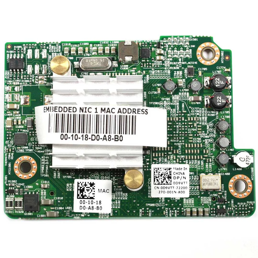 Dell Broadcom 57711 Dual-Port 10GbE NDC | D9VTT