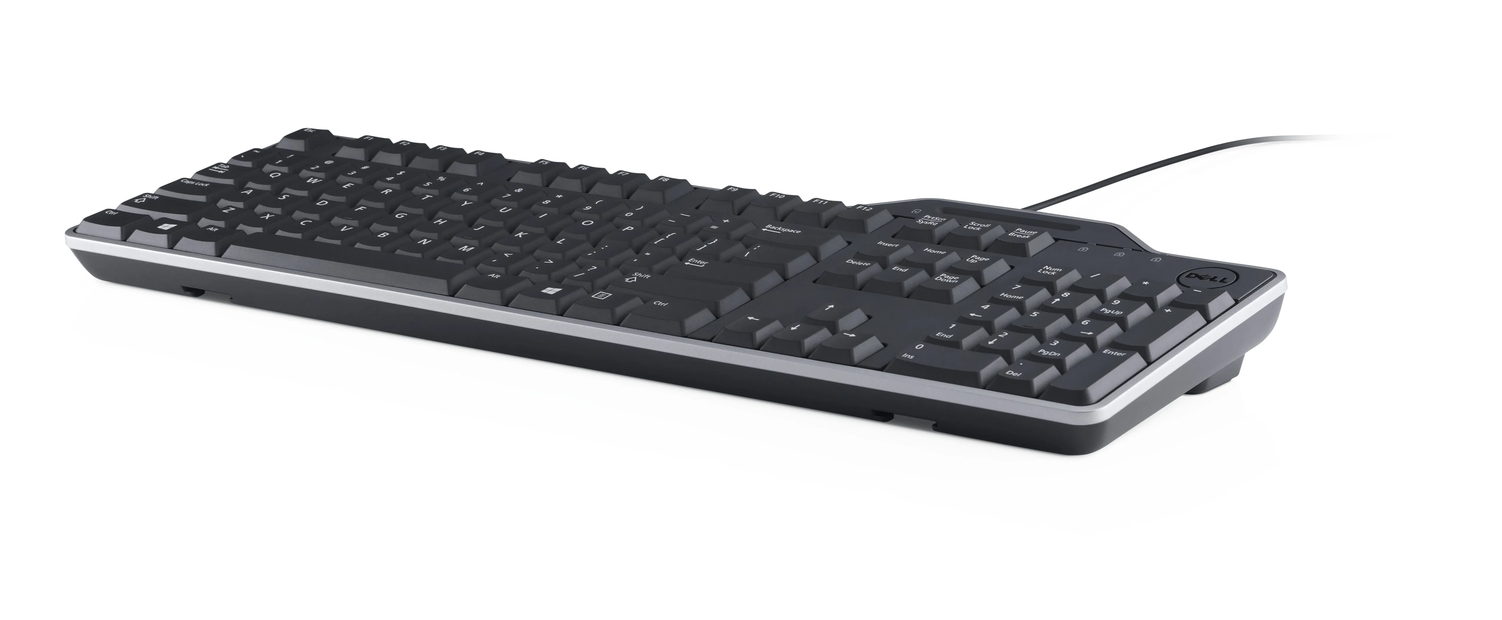 Dell KB813 Smart Card USB Keyboard, Numeric Keypad, Black- KB813-BK-US