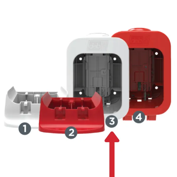 Dispenser - SC Johnson Professional 400mL Dispenser Body Assembly & Mount Assembly (use with IFS400ML) 401