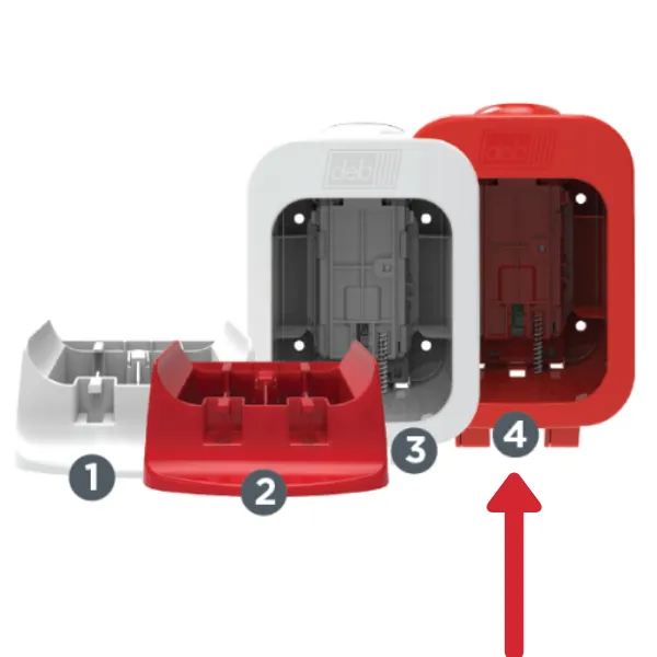 Dispenser - SC Johnson Professional 400mL Dispenser Body Assembly & Mount Assembly (use with IFS400ML) 401