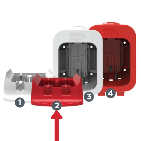 Dispenser - SC Johnson Professional 400mL Dispenser Body Assembly & Mount Assembly (use with IFS400ML) 401