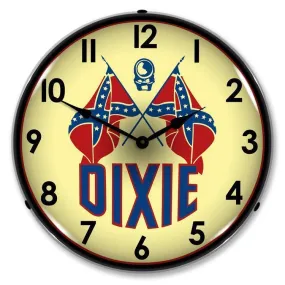 Dixie Gas Backlit LED Clock