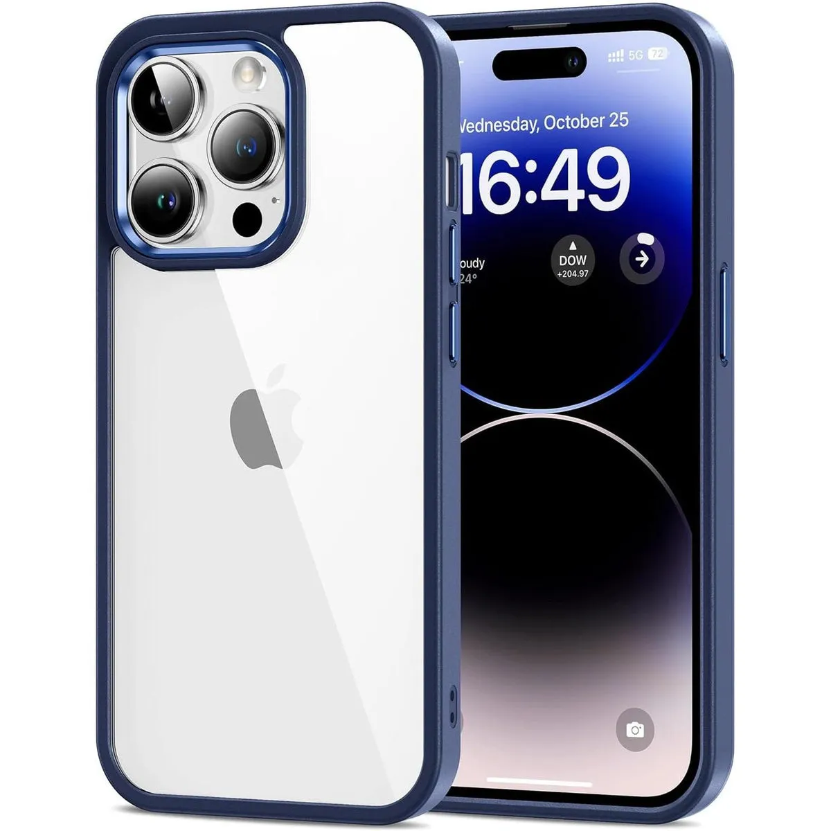 Entronix Apple iPhone 13 Pro Max/12 Pro Max Case - Impact Chrome Bumper,