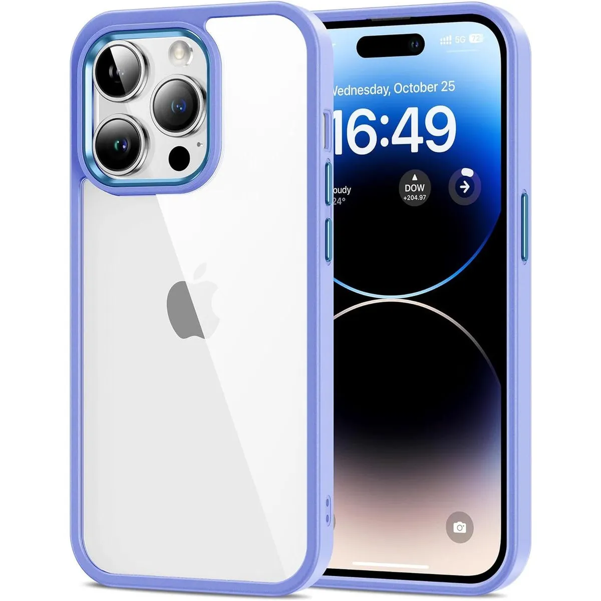 Entronix Apple iPhone 13 Pro Max/12 Pro Max Case - Impact Chrome Bumper,