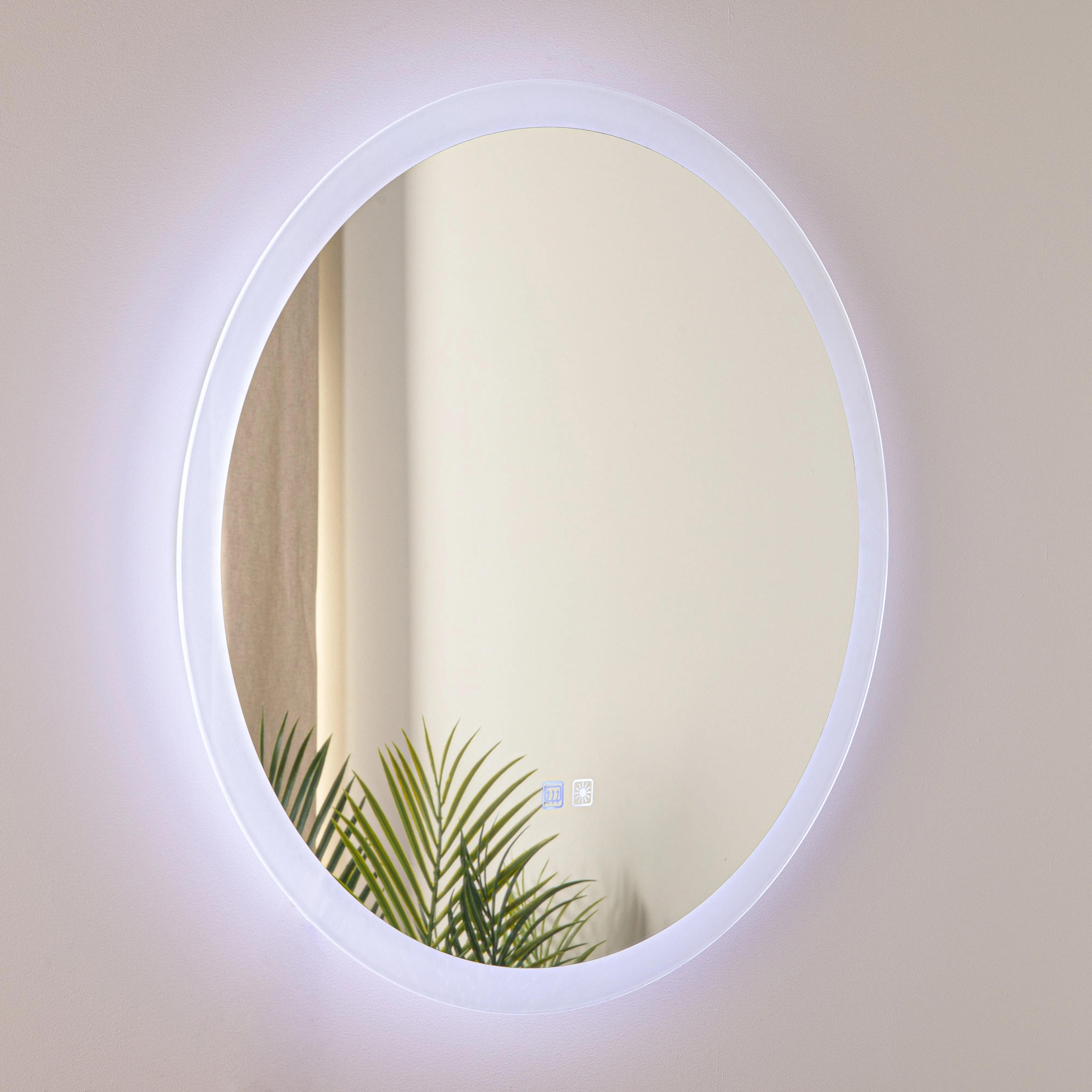 Euroshowers Round Led Bathroom Mirror