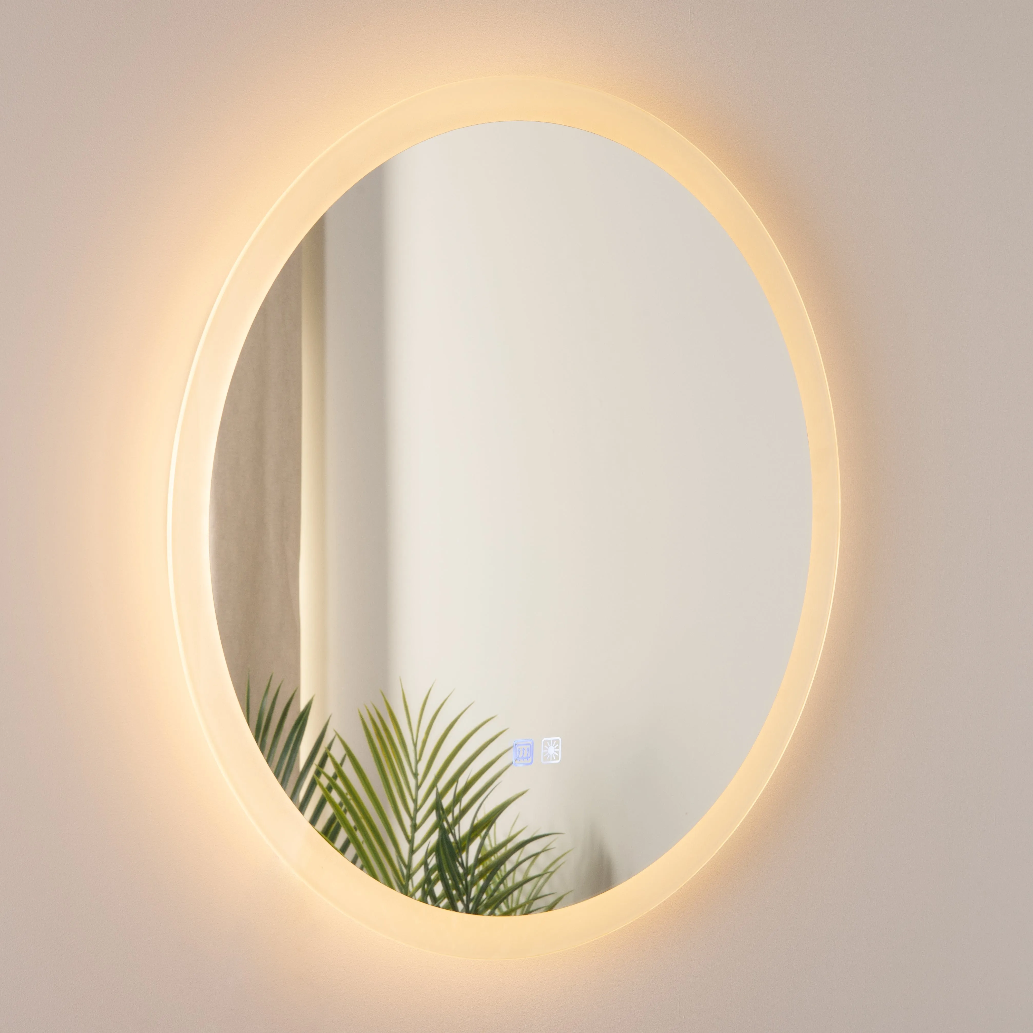 Euroshowers Round Led Bathroom Mirror