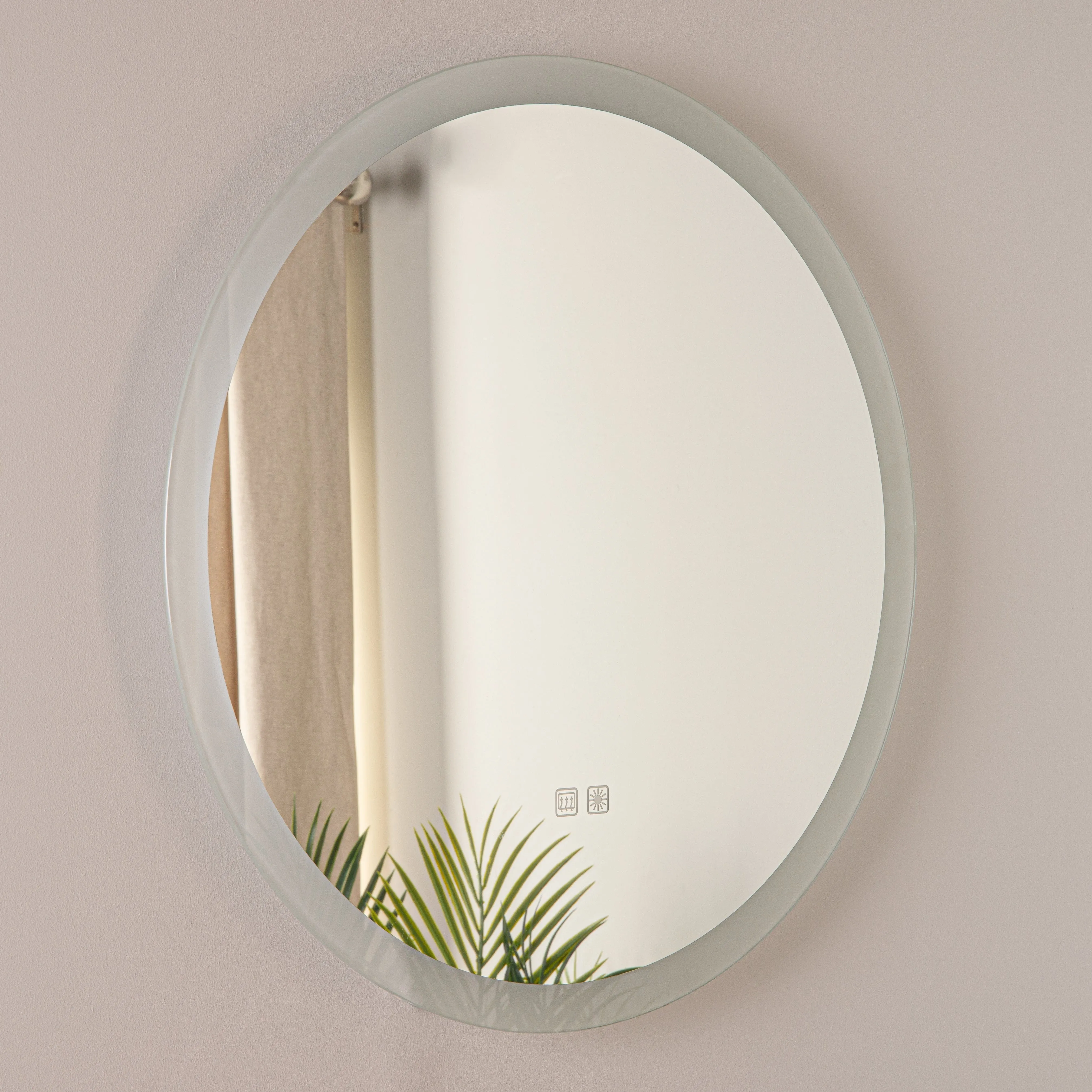 Euroshowers Round Led Bathroom Mirror