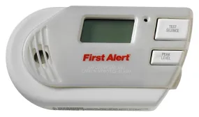 First Alert 1039760 Explosive Gas/Carbon Monoxide Alarm, Digital Display, 85 dB, Alarm: Audio, Electrochemical Sensor :EA: QUANTITY: 1