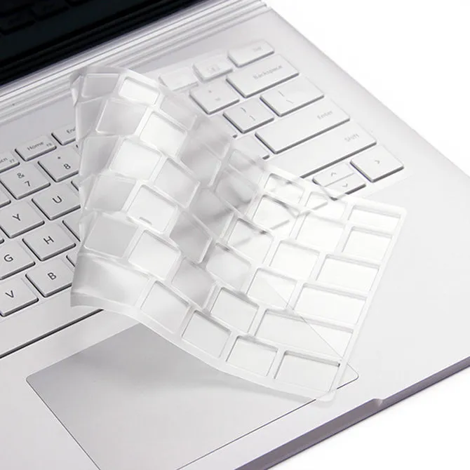 FitSkin   Clear Keyboard Protector for Surface Book 2