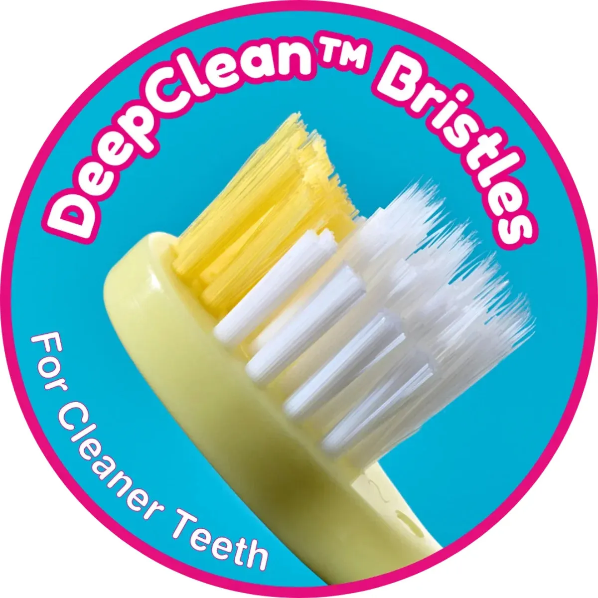 FlossBrushes™ Baby Bristles Toothbrush (0-3 Years) (4 Pack)