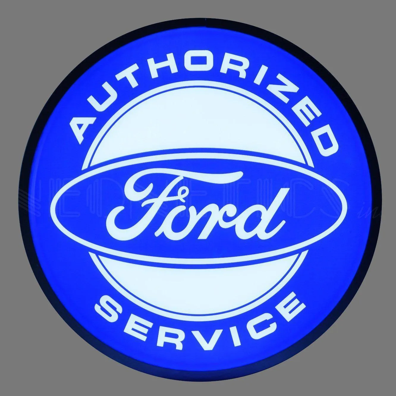 Ford Authorized Service Backlit LED Sign (15")