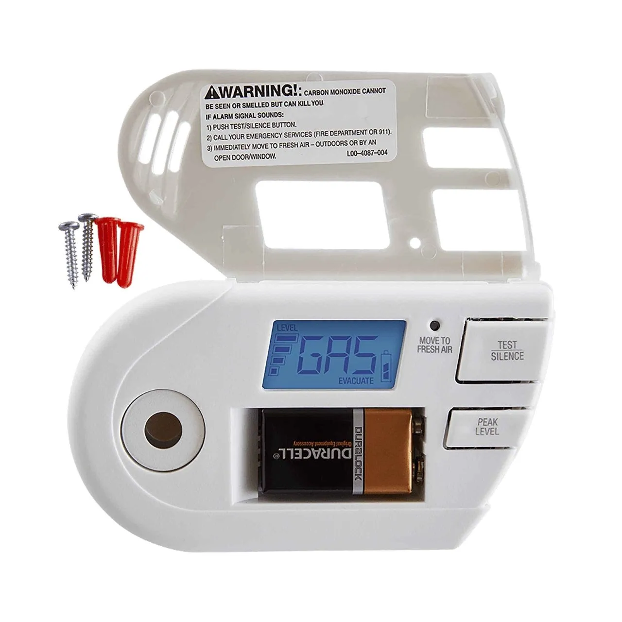 GCO1 Combination Explosive Gas and Carbon Monoxide Alarm with Digital Display and Battery Backup