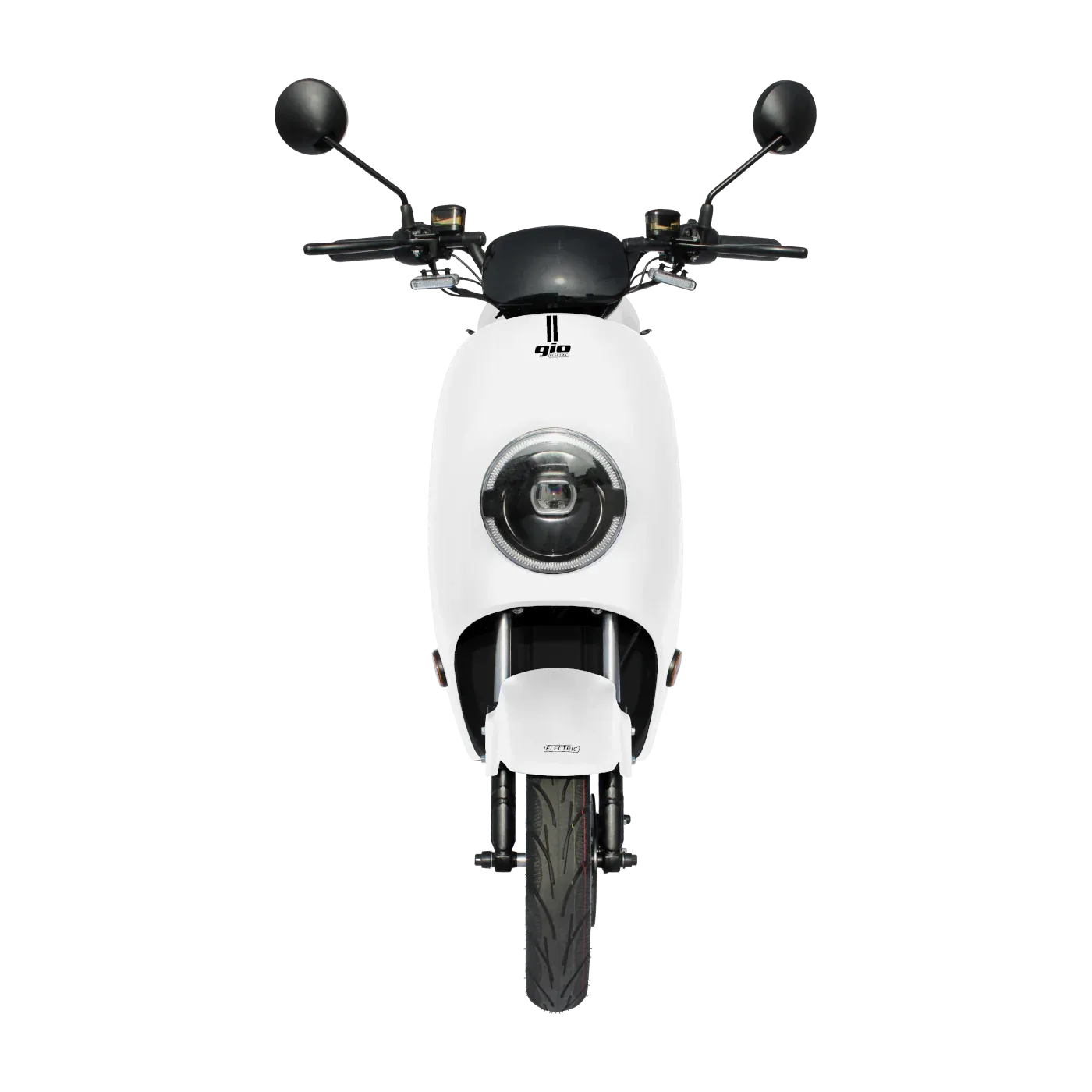 Gio Italia Ultra 500w 60V Electric Scooter Bike - Frost White & Eclipse Black