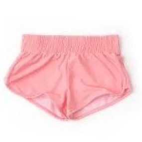 Girls Bottoms | Swim Shorts- Coral | Shade Critters