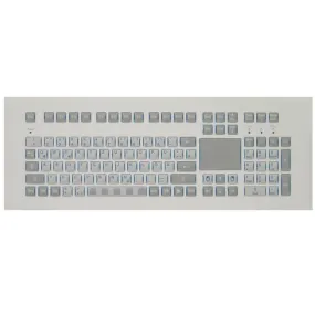 Gonnheimer KB153.2 Industrial Panel Mount Keyboard with Touchpad