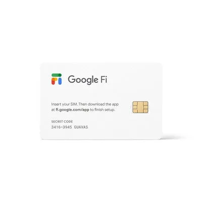 Google Fi Simply Unlimited SIM Kit